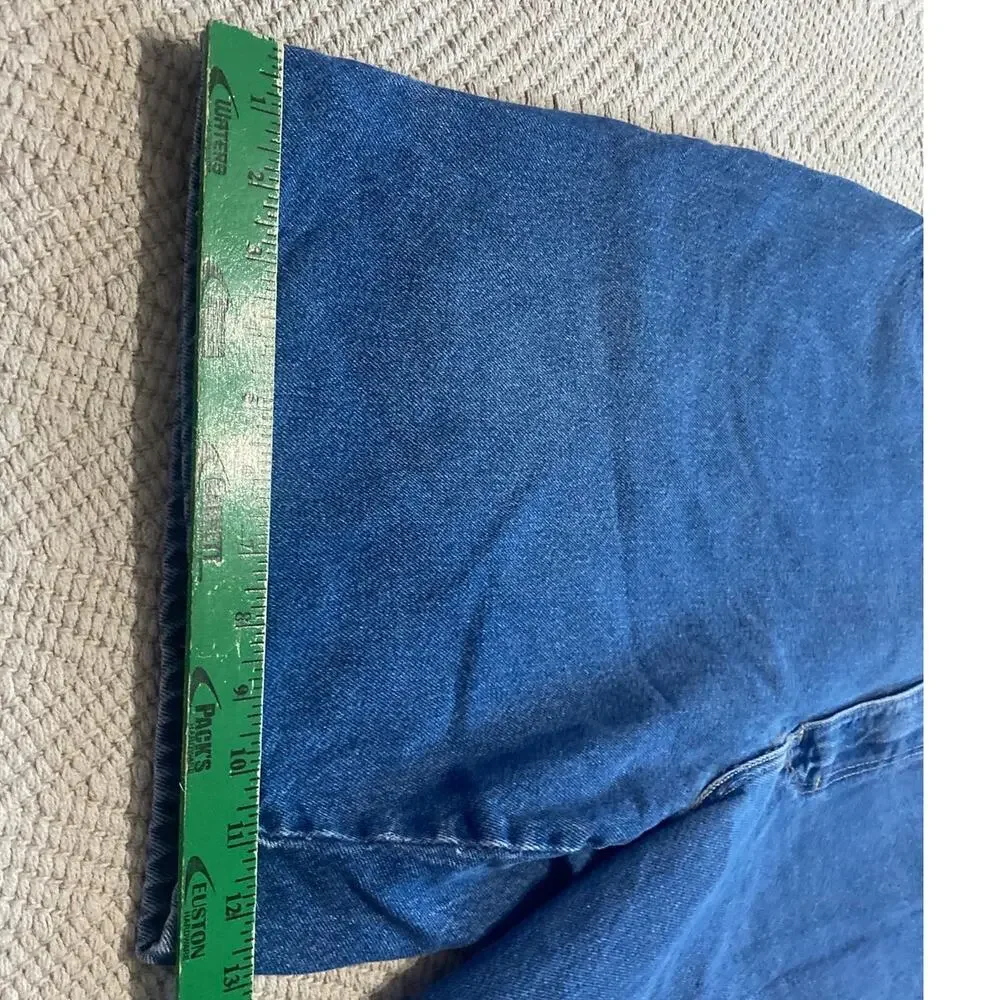 Dickies Men's Denim Carpenter Shorts Relaxed Fit Blue 100% Cotton Size 44